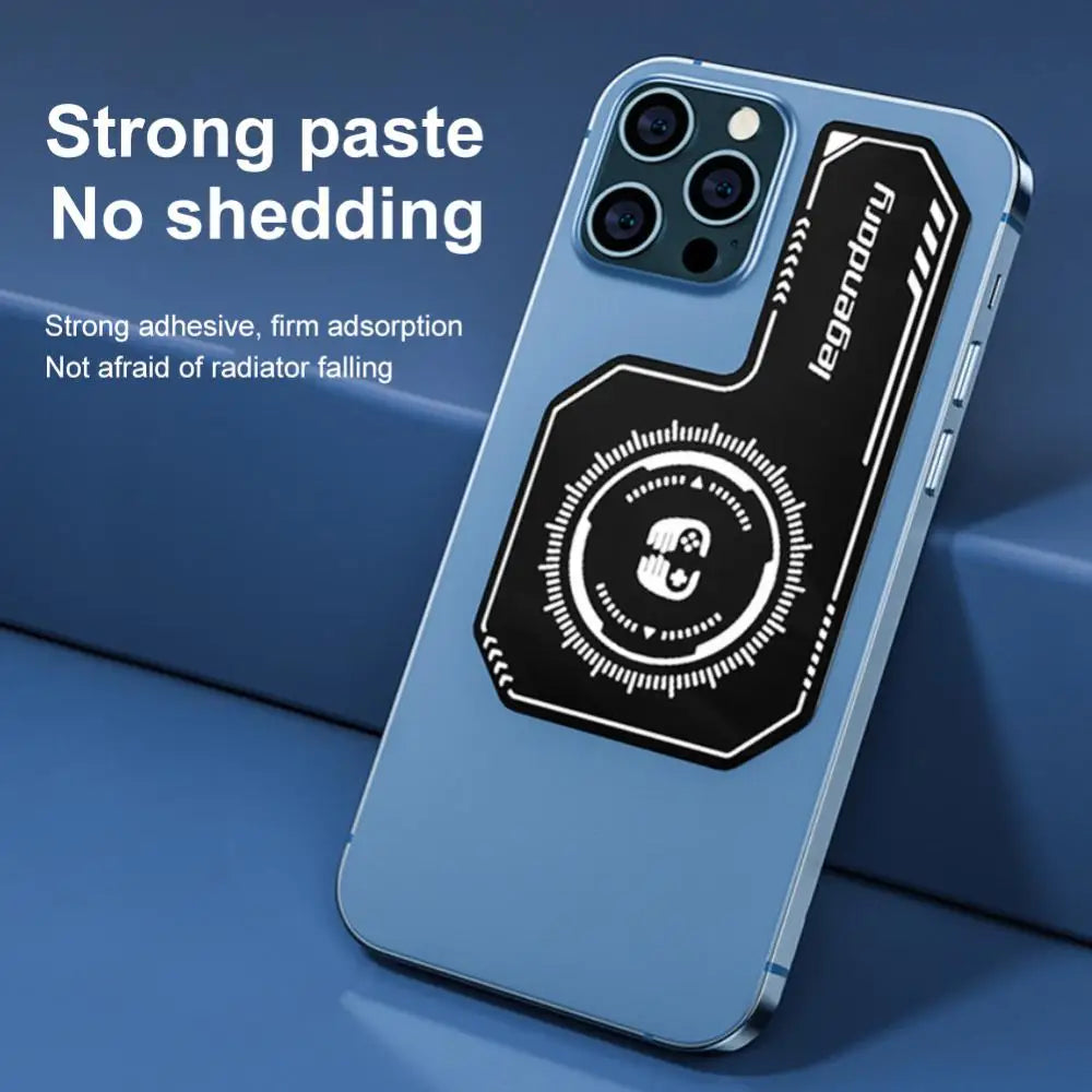 Cooling Fans for Mobile Phone Rechargeable Battery Silent Cooler Three Speed Adjustable Cell Phone Gaming Radiator